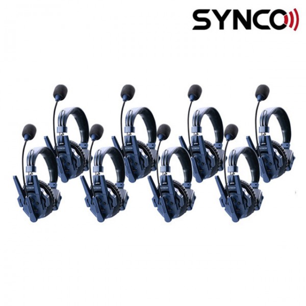 [SYNCO] 싱코 Xtalk Master 8 무선 인터컴 8인 헤드셋 XM8 풀 듀플렉스