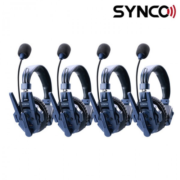[SYNCO] 싱코 Xtalk Master 4 무선 인터컴 4인 헤드셋 XM4 풀 듀플렉스
