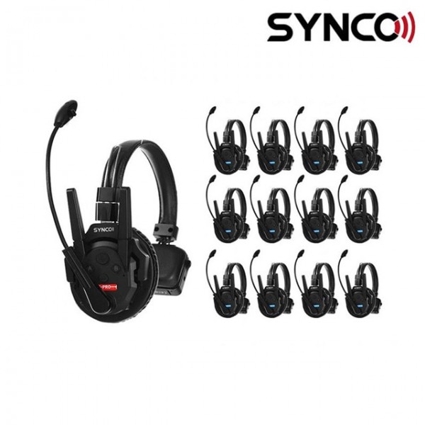 [SYNCO] 싱코 Xtalk Xpro 13 무선 인터컴 헤드셋 13인 풀 듀플렉스