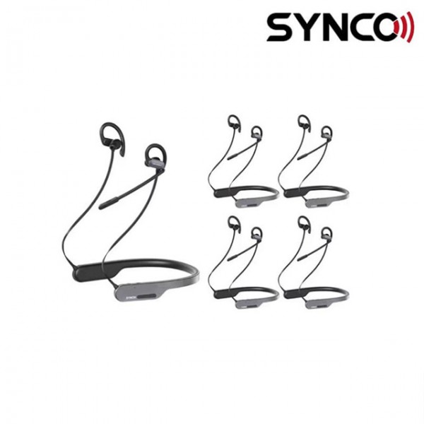 [SYNCO] 싱코 Xtalk S5 무선 인터컴 이어셋 넥밴드형 5인 풀 듀플렉스