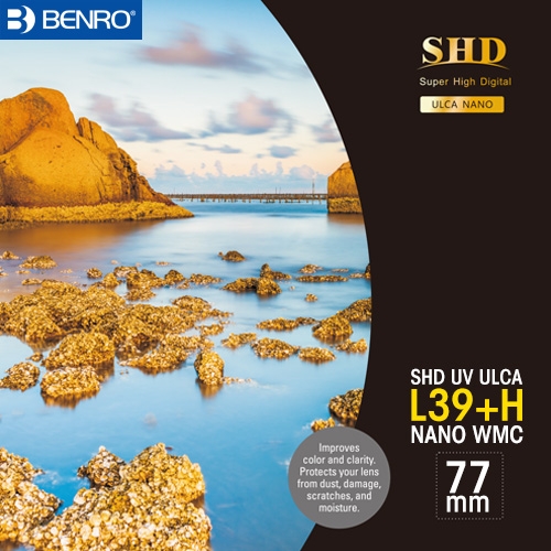 [BENRO] 벤로 원형 UV필터 SHD UV L39+H ULCA WMC 77mm