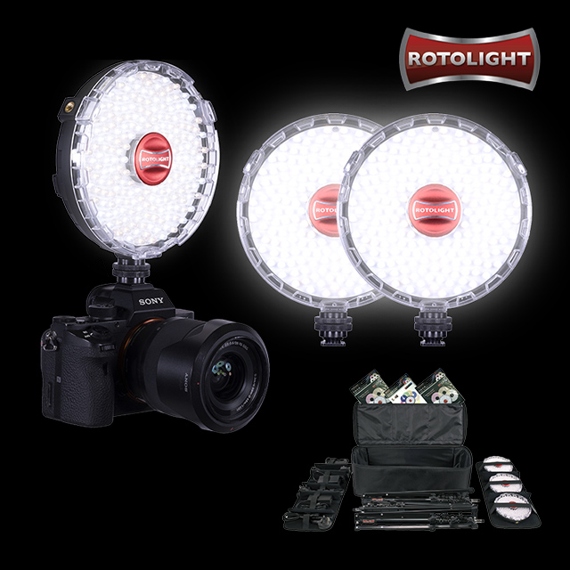 [ROTOLIGHT] 로토라이트 NEOII Explorer KIT 스트로보 순간광 지속광 겸용 LED 조명