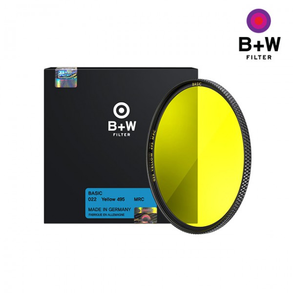 [B+W] B+W Yellow MRC BASIC 82mm 필터