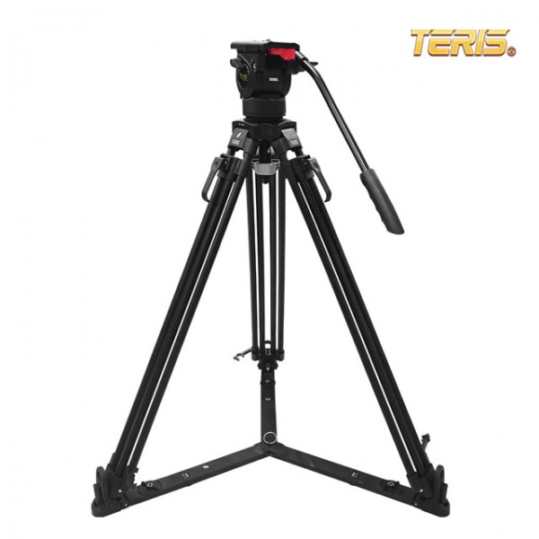 [TERIS] 테리스 TS95AL 카메라 비디오 삼각대 유압식 헤드 그라운드 스프레더 키트